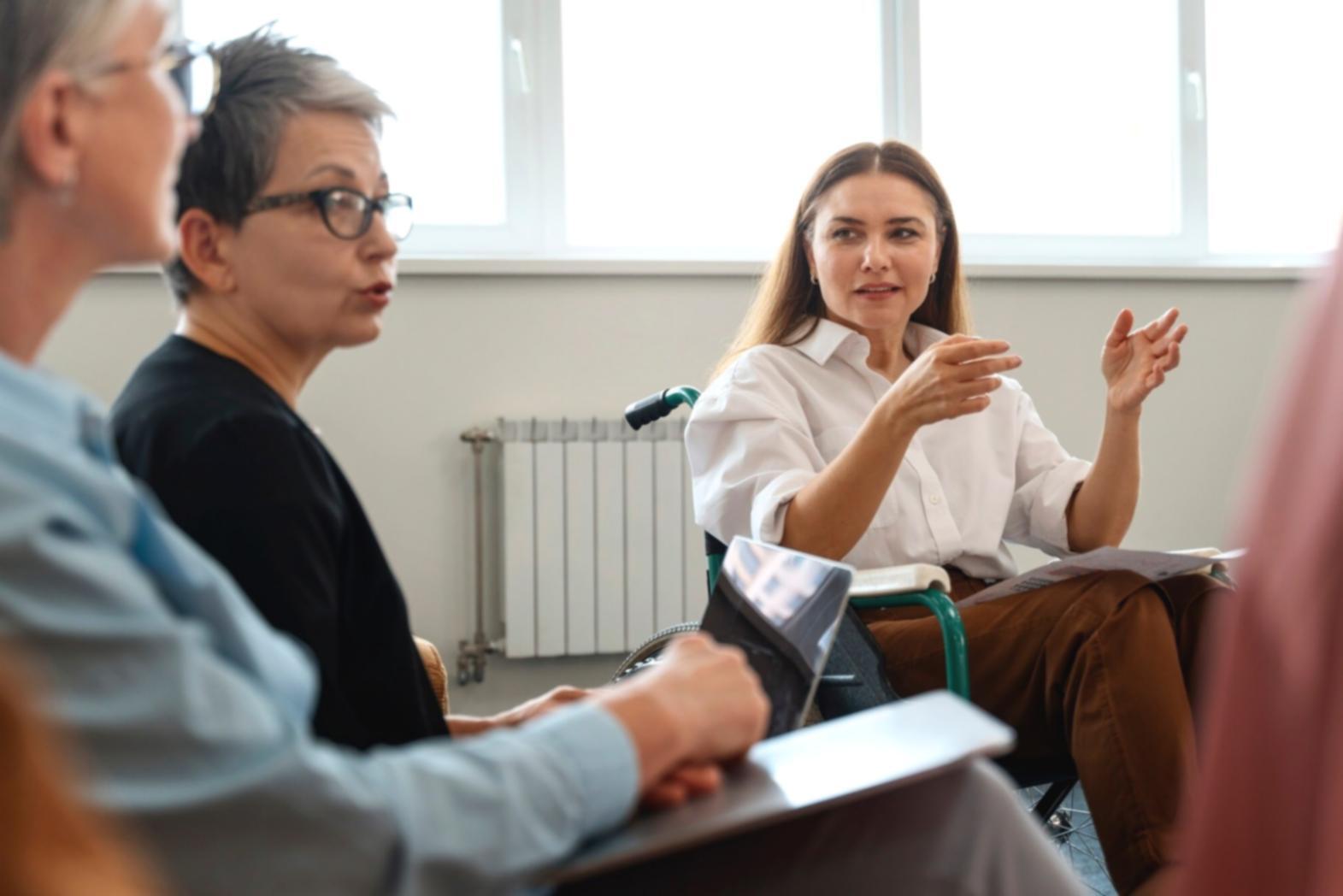 Business-Zirkel Gruppendiskussion
